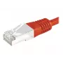 Exertis Connect S/FTP (PIMF) CAT.6A Patchkabel, 3 m, rot