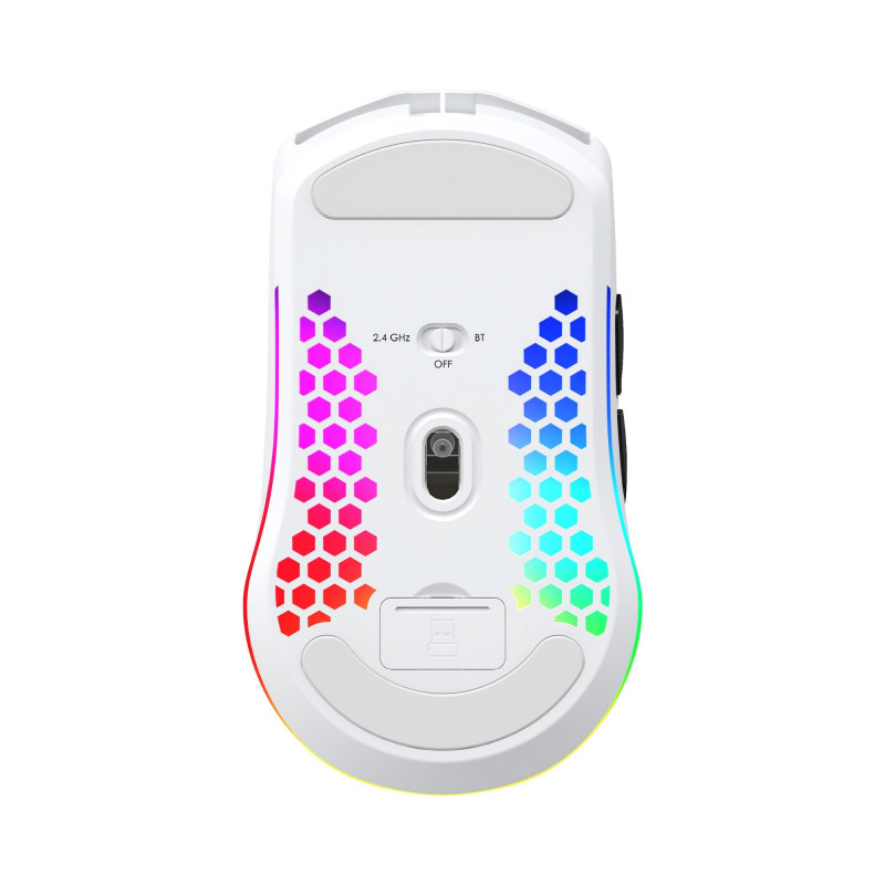 White Shark CADOR WGM-5020 Gaming-Maus, weiß