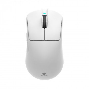 White Shark BORS-W WGM-5021 kabellose Gaming-Maus, 12000 DPI, schwarz