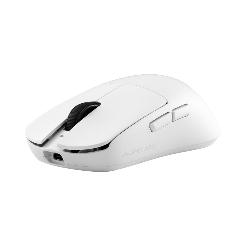 White Shark AURELIAN WGM-9011 Gaming-Maus, Weiß