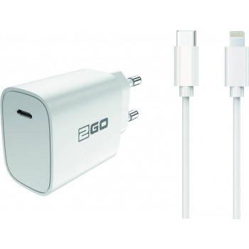 2GO 797277 Ladegerät für Mobilgeräte, Indoor, 12 V, Weiß