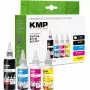 KMP Druckerpatronen kompatibel zu Brother LC426XLMP, Schwarz, Cyan, Magenta, Gelb, 4er-Set