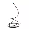 LogiLink CP5013S Patchkabel Cat.6A SLIM S/FTP LSZH, 0,25 m, schwarz, SlimLine