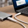LogiLink CU0244 USB-2.0-Kabel USB-C auf Micro-USB, 480 Mbit/s, 12 W, weiß, 2 m