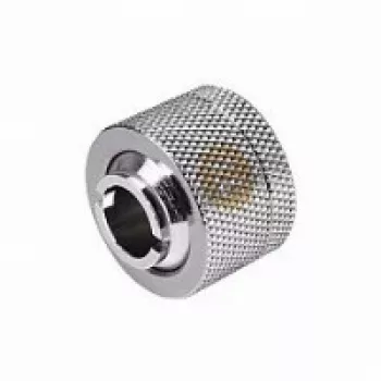 Thermaltake Pacific CL-W031-CA00SL-A Schraubanschluss, 1/2″ Innen- x 5/8″ Außendurchmesser, Chrom