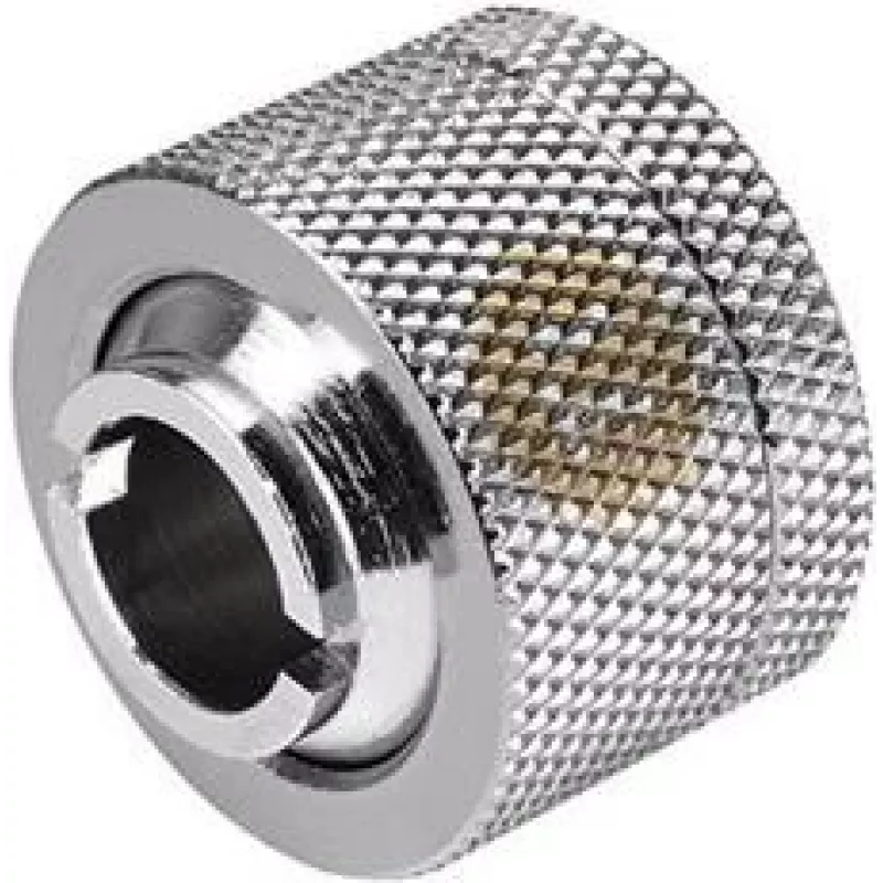 Thermaltake Pacific CL-W031-CA00SL-A Schraubanschluss, 1/2″ Innen- x 5/8″ Außendurchmesser, Chrom