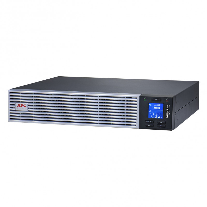 APC Easy UPS On-Line SRVL1KRIRK USV, 1000 VA / 900 W, Li-Ion, Rack 2U, mit Schienensatz