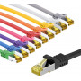 Goobay 69941 Cat.7 S/FTP PiMF Patchkabel, 3 m, Set in 10 Farben