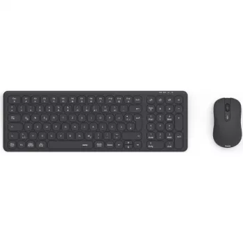 Hama WKM-300 Multi-Device-Tastatur-Maus-Set, kabellos, Funk/BT, schwarz, QWERTZ DE