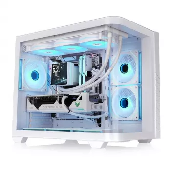 Vision 330 CR TG ARGB CA-11V-00M6WN-00 Midi-Tower PC-Gehäuse, Temperglas, weiß