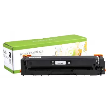 Static Control Tonerkassette für HP 205A CF530A, Schwarz, 1100 Seiten, neuer Chip, kompatibel