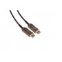 Mercodan 261515030 Glasfaser-HDMI-Kabel, 30 m