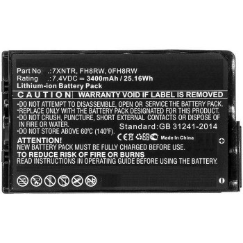 CoreParts 2JT7D-CP Notebook-Akku für Dell