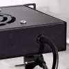 LogiLink FAU102B 19″-Lüftereinheit, 2 Lüfter, mit Schalter, 1HE, schwarz
