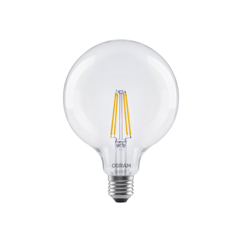 Osram SMART+ MATTER Filament Dimmable Classic Globe 827 smarte Filamentlampe, E27, 6 W, warmweiß, WLAN