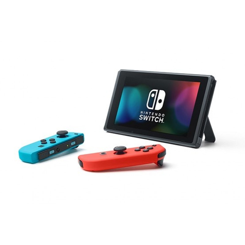 Nintendo Switch V2 NSH006 Spielkonsole, Rot und Blau