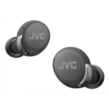 JVC HA-A30T2 True-Wireless-Kopfhörer mit Geräuschunterdrückung, Multipoint, anthrazit