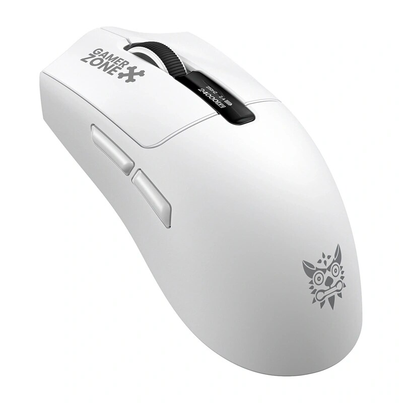 ONIKUMA DM10 kabellose Gaming-Maus, weiß