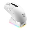 ONIKUMA DM10 kabellose Gaming-Maus, weiß