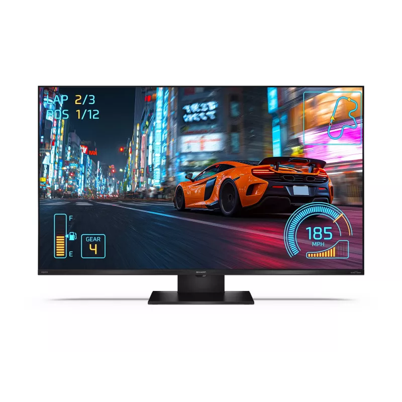 Sharp 43JR7265E 43 Zoll (108 cm) 4K-Ultra-HD-QLED-Fernseher mit Google TV