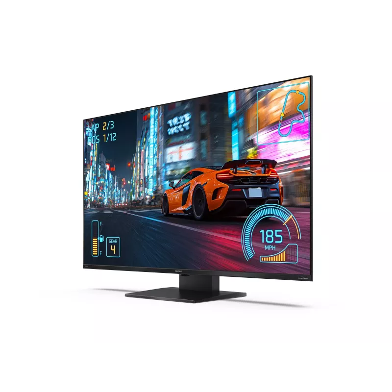 Sharp 43JR7265E 43 Zoll (108 cm) 4K-Ultra-HD-QLED-Fernseher mit Google TV