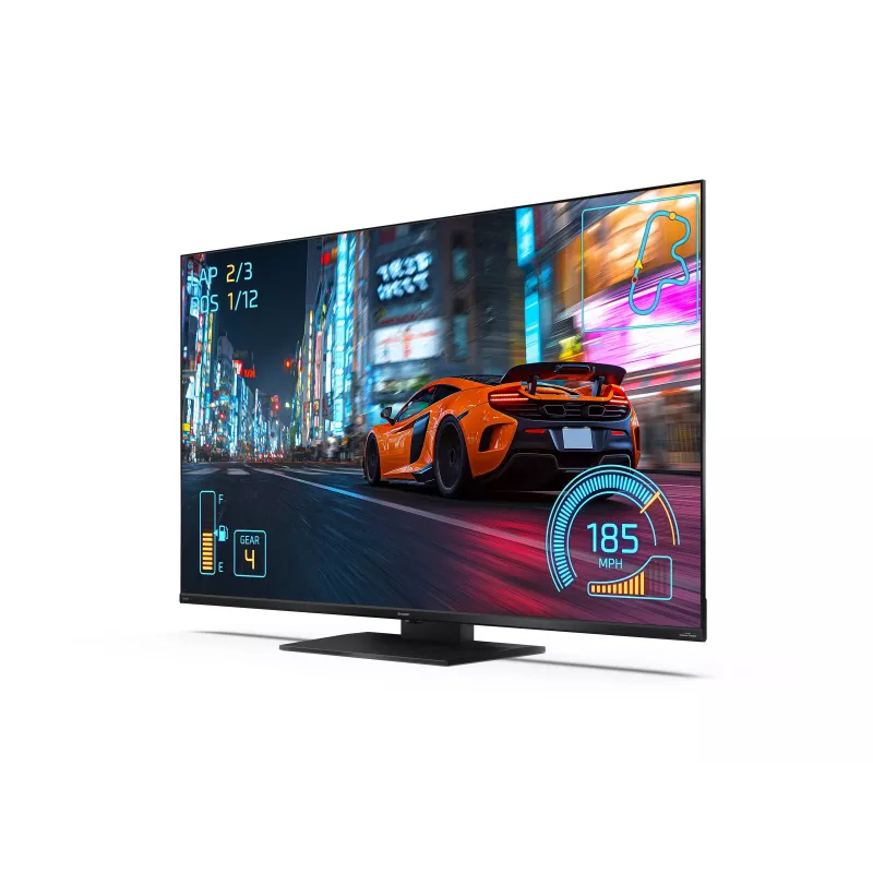 Sharp 55JR7265E Fernseher, 55 Zoll (139 cm), 4K Ultra HD QLED, Google TV