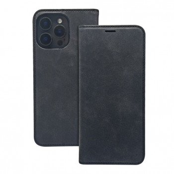 TFO Smart Suede Hülle für iPhone 17 Pro Max 6,9 / iPhone 18 Pro Max 6,9, schwarz