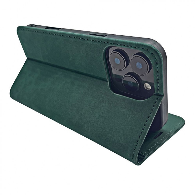 TFO Smart Suede Hülle für iPhone 17 Pro 6,3 / iPhone 18 Pro 6,3, grün