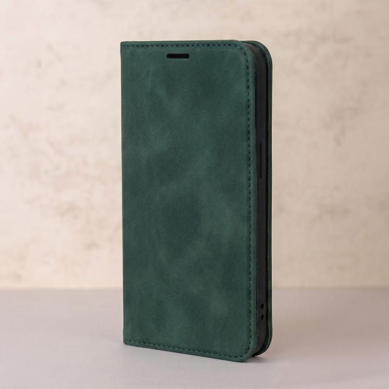 TFO Smart Suede Hülle für iPhone 17 Pro 6,3 / iPhone 18 Pro 6,3, grün