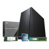 PCBuilder OFFICE MASTER Core Desktop-PC, Intel i5-12400, 16 GB DDR4, 480 GB M.2 NVMe SSD, Windows 11 Pro