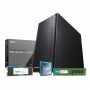 PCBuilder OFFICE MASTER Core Desktop-PC, Intel i5-12400, 16 GB DDR4, 480 GB M.2 NVMe SSD, Windows 11 Pro