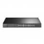 TP-Link JetStream TL-SG3428XMP Managed L2+ Gigabit-Ethernet-PoE-Netzwerk-Switch, 1U, Schwarz