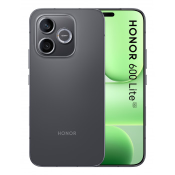 Honor 600 Lite 5G Smartphone, 8 GB RAM, 256 GB, Dual-SIM, Schwarz (Velvet Black), OEM