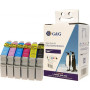 G&G Tintenpatrone für Epson T0807 C13T080740, Vorteilspack