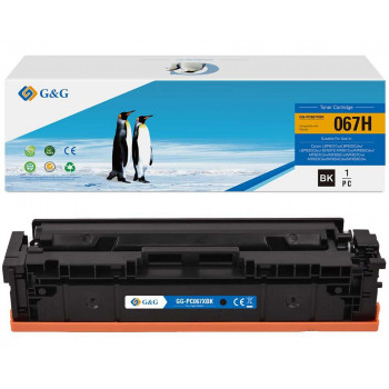 G&G XL-Toner kompatibel mit Canon 067H 5106C002, 3130 Seiten, schwarz