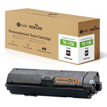 G&G Reborn-Toner, wiederaufbereitet, kompatibel mit Kyocera TK-1150