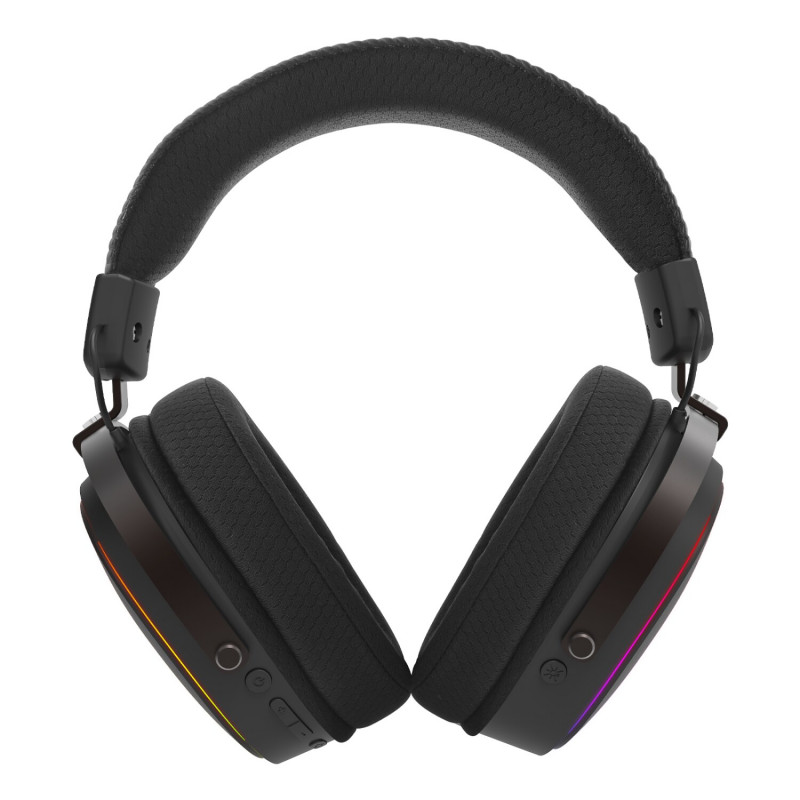 Redragon FURY WRS H831 kabelloses Over-Ear-Gaming-Headset, schwarz