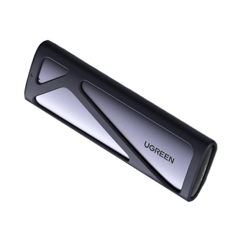 Ugreen CM400 90264 M.2-SSD-Gehäuse, USB 3.2 Gen 2, grau