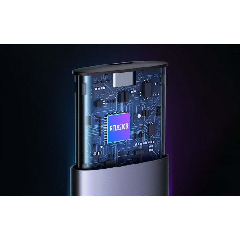 Ugreen CM400 90264 M.2-SSD-Gehäuse, USB 3.2 Gen 2, grau