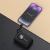 Dudao DDA344 Powerbank 10.000 mAh, PD 22,5 W, mit integriertem Kabel, schwarz