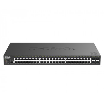 D-Link DGS-1250-52XP L3 Smart-PoE-Switch, 48 x 10/100/1000