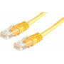Secomp STANDARD 11.55.1730 UTP-Patchkabel, Cat.6 (Klasse E), gelb, 0,5 m