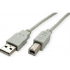 Secomp STANDARD 11.55.3102 USB-2.0-Kabel, Typ A-B, beige, 1,8 m
