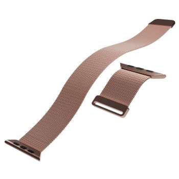 Puro Milanese PUMILAW40ROSE Edelstahlarmband für Apple Watch 38/40/41 mm, rosa