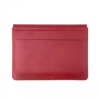 FIXED Oxford FIXOX2-PRO14-RD Lederhülle für Apple MacBook Pro 14 (2021/2023/2024), rot