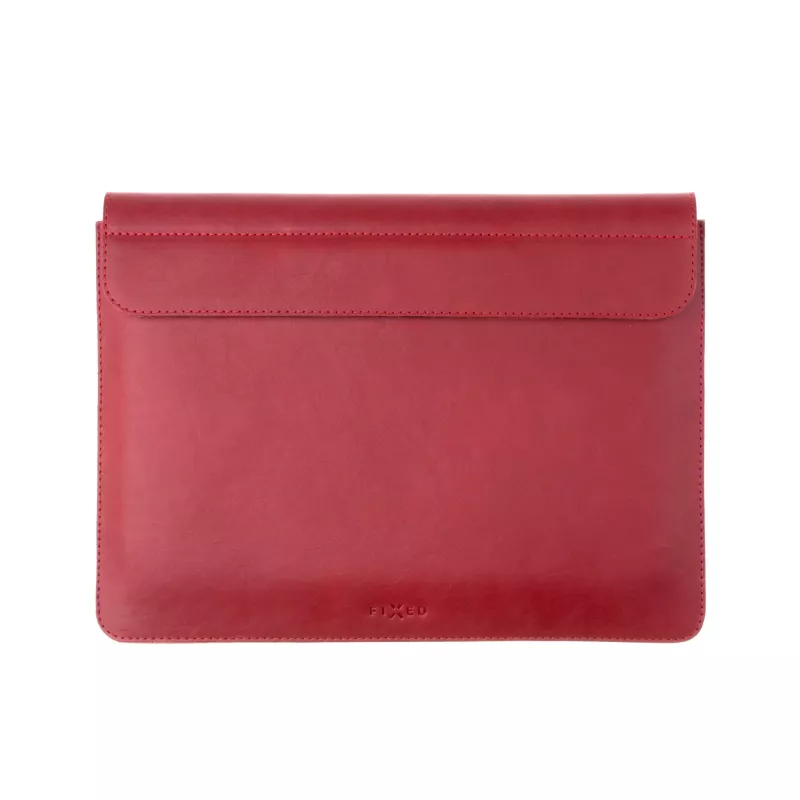 FIXED Oxford FIXOX2-PRO14-RD Lederhülle für Apple MacBook Pro 14 (2021/2023/2024), rot