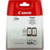 Canon PG-545 / CL-546 Tintenpatronen-Multipack 8287B006, Schwarz + Farbe (Cyan, Magenta, Gelb) (2 Stück)
