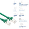 ACT FC2715 S/FTP CAT6A Patchkabel ultraflexibel, 15 m, TPE, mit Schutztüllen gegen Verhaken, grün