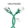 ACT FC2705 Ultra-Flex-Patchkabel, S/FTP CAT6A, TPE, Snagless-RJ45, 5 m, grün