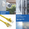 ACT FC1807 U/UTP CAT6A TPE ultraflexibles Patchkabel mit RJ45-Steckern, 7 m, gelb